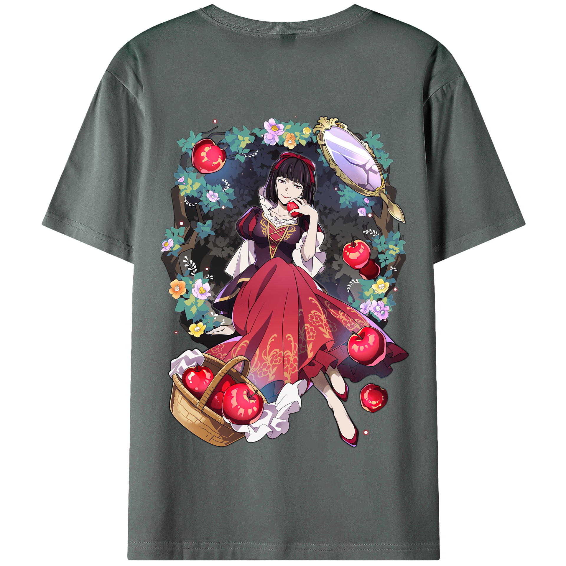 （画像用） 文豪ストレイドッグス Bungo Stray Dogs 綿100％半袖Tシャツ（背面プリント）
